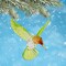 Crystal Expressions 4.5 Inch Red Throated Hummingbird Everyday Tree Ornament , Light Reflecting Wings